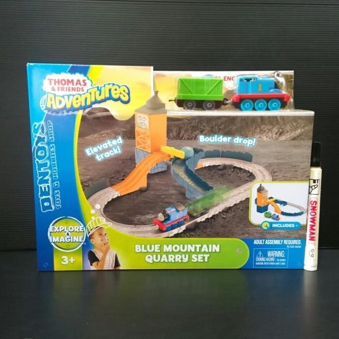 Jual (dent) thomas and friends original - blue mountain quarry set ...