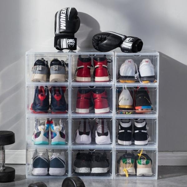 Jual [RODY] Sneakers Box Front Open Transparent Large Air Jordan ...