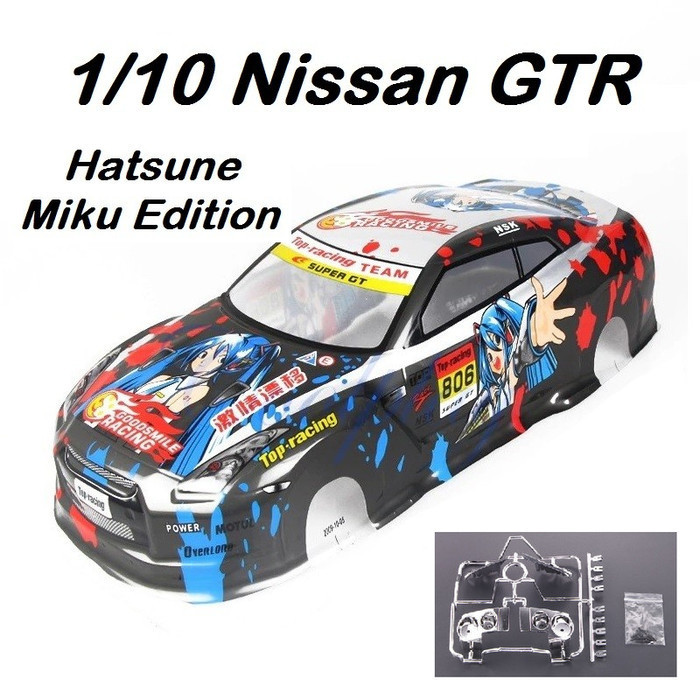 Coque De Carrosserie Lexan 1/10 Pour Voiture RC Drift Onroad - Compatible Traxxas 4tec, Yokomo, MST, Sakura