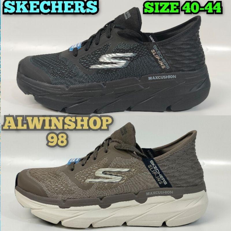 SKECHERS MAX CUSHIONING PREMIER/SEPATU SKECHERS GORUN MAX CUSHIONING  PREMIER/SEPATU PRIA/SKECHERS PRIA