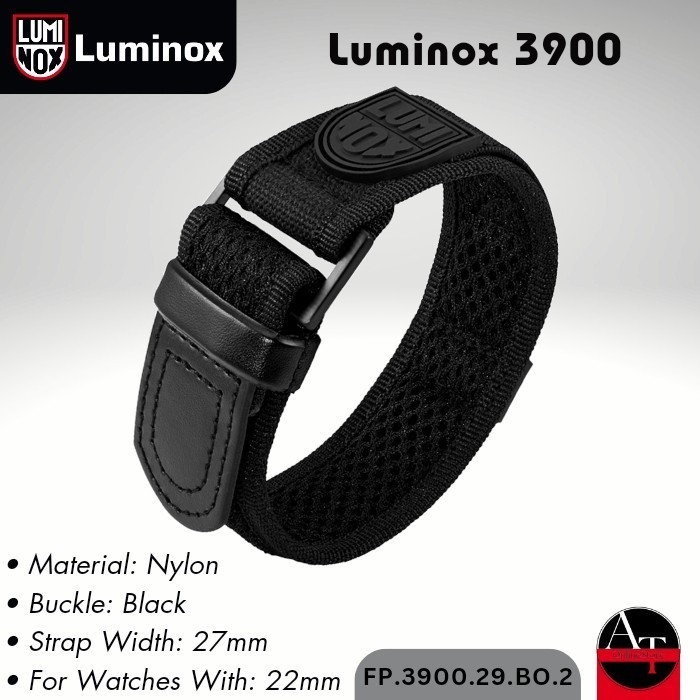 Jual Tali Jam Luminox Velcro Strap Luminox 3000 Blackout Series