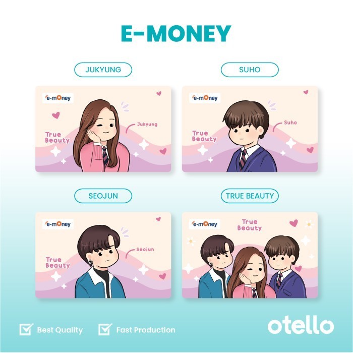 Jual Kartu E-Money True Beauty Emoney Kdrama Etoll Korean Drama ...