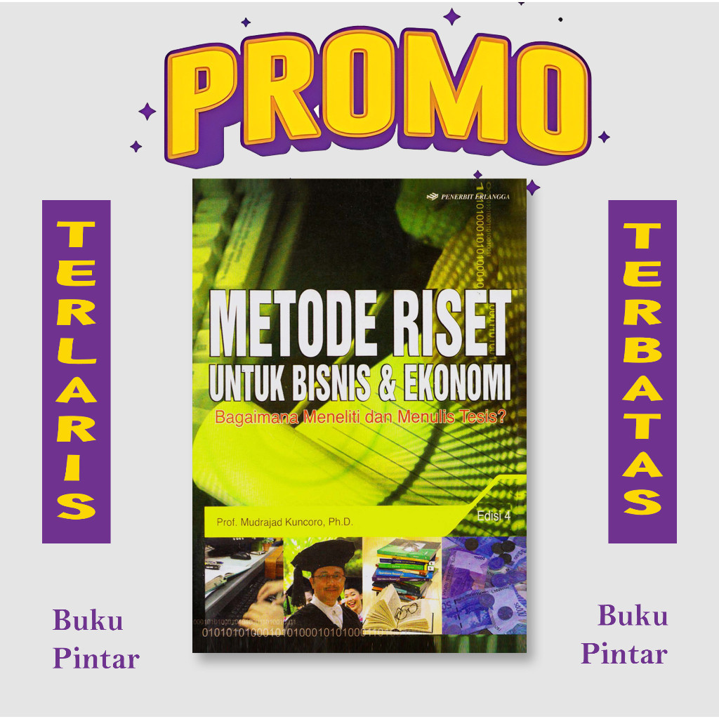 Jual Metode Riset Untuk Bisnis Dan Ekonomi Edisi By Mudrajad Kuncoro Shopee Indonesia