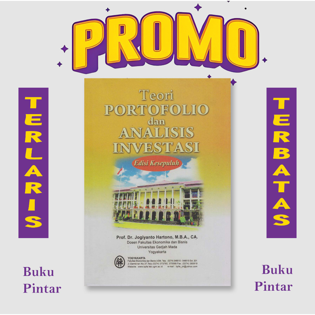 Jual Teori Portofolio Dan Analisis Investasi Edisi 10 By Jogiyanto ...