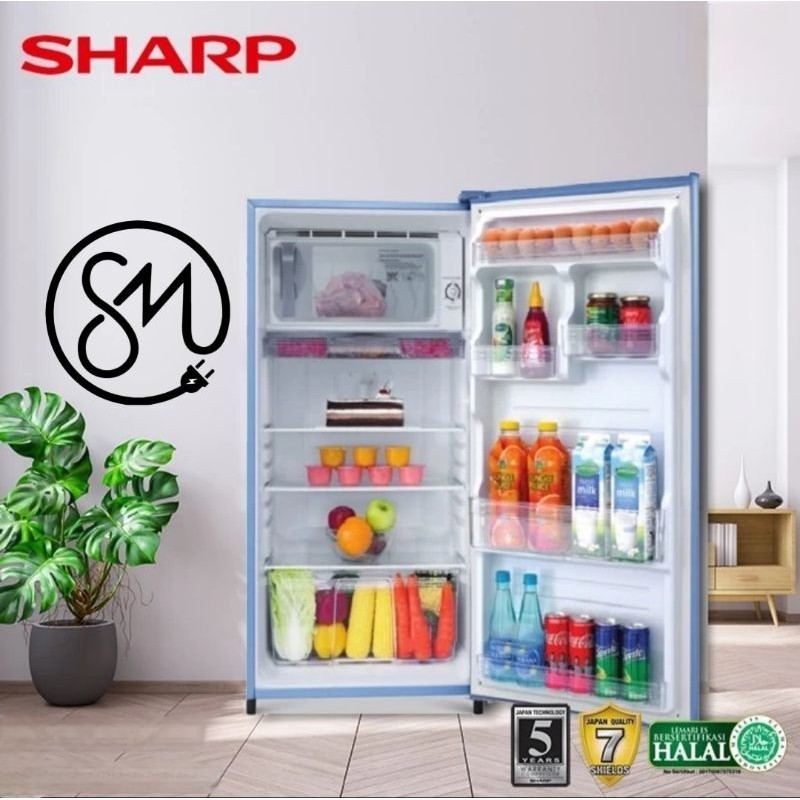 Jual Kulkas Sharp 1 pintu SJ-N182D SP SB SH 182D SJN182D 166 Jual Kulkas Sharp 1 pintu SJ-N182D SP SB SH 182D SJN182D 166