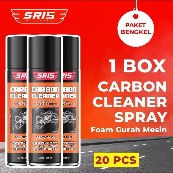 Jual SR15 FOAM CARBON CLEANER 500ML 20 KALENG CAIRAN GURAH HARGA KHUSUS ...