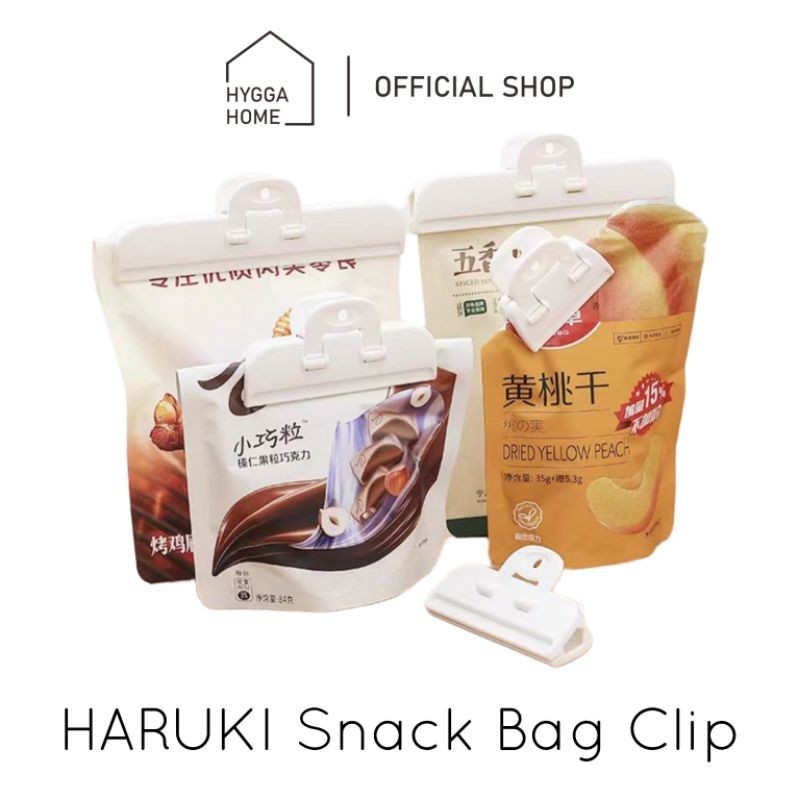 Jual Hygga Home HARUKI Snack Sealing Clip Klip Penjepit Kemasan Makanan ...