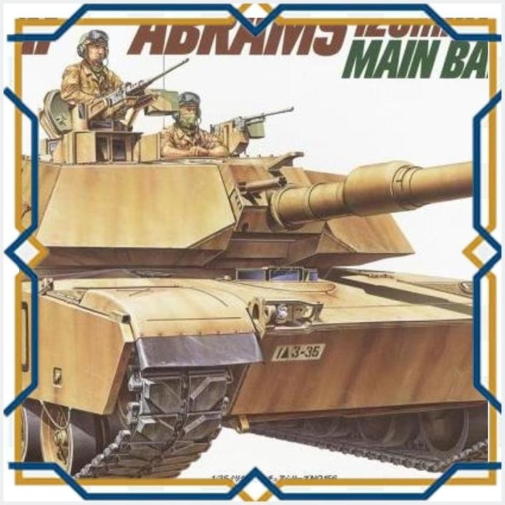 Maquette Char M1A1 Abrams Tamiya 1/35 - Neuve - Référence 35156