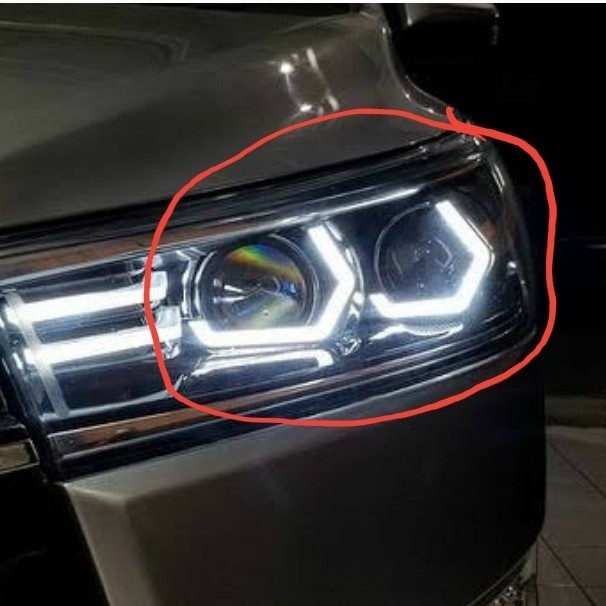 Jual hexagonal innova reborn custom lampu drl set (new design) | Shopee ...