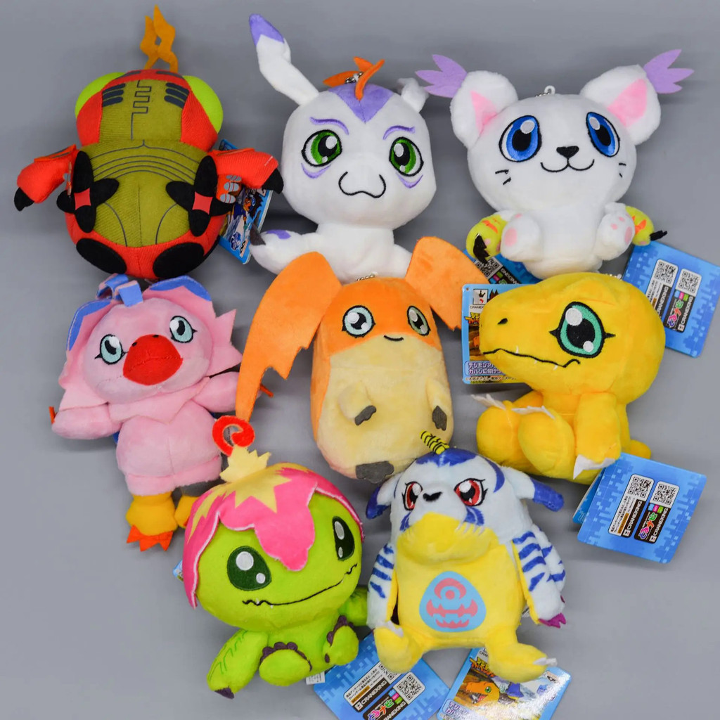 Jual Digimon Adventure Kawaii Tailmon Gomamon Patamon Pyomon Agumon ...