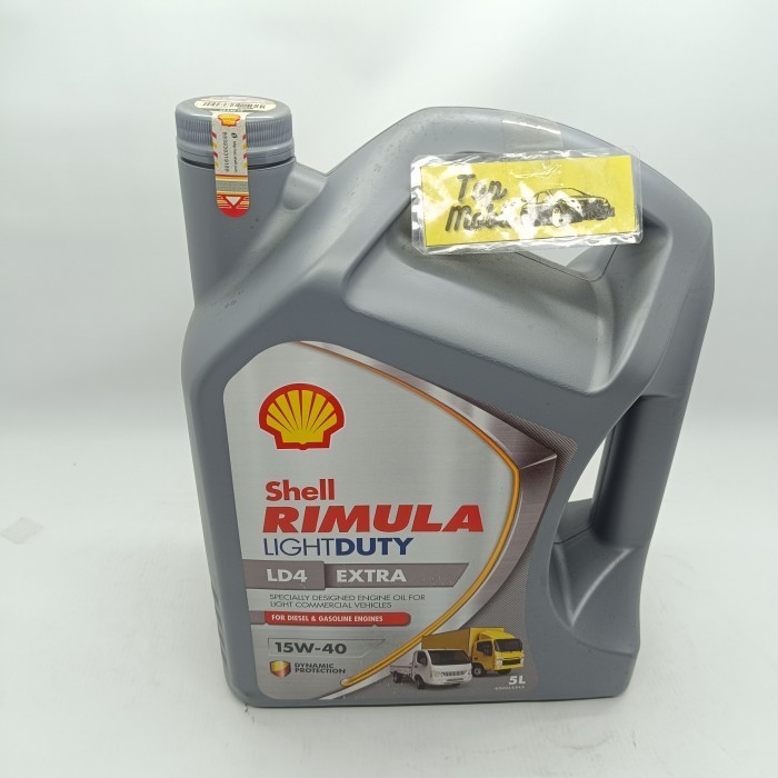 Jual Oli Mesin Shell Rimula Light Duty Ld4 Extra 15W-40 5 Liter ...
