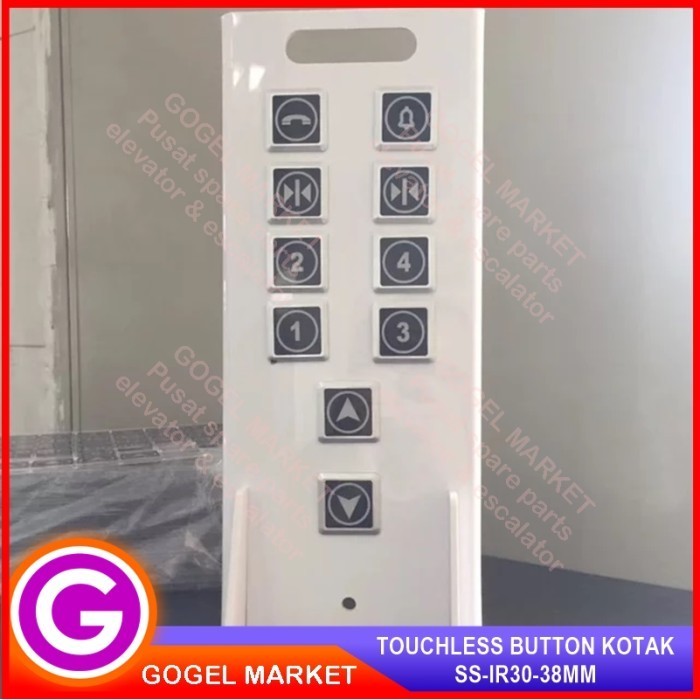Jual NEW SERIES ELEVATOR TOUCHLESS BUTTON KOTAK/ TOMBOL LIFT TANPA ...