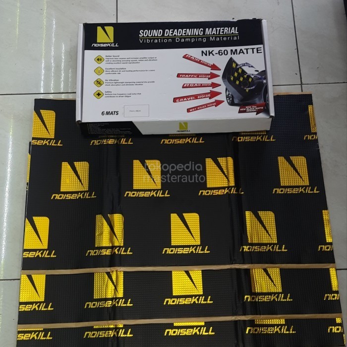 Jual Noisekill Nk60 Matte Alumunium Butyl Rubber | Shopee Indonesia