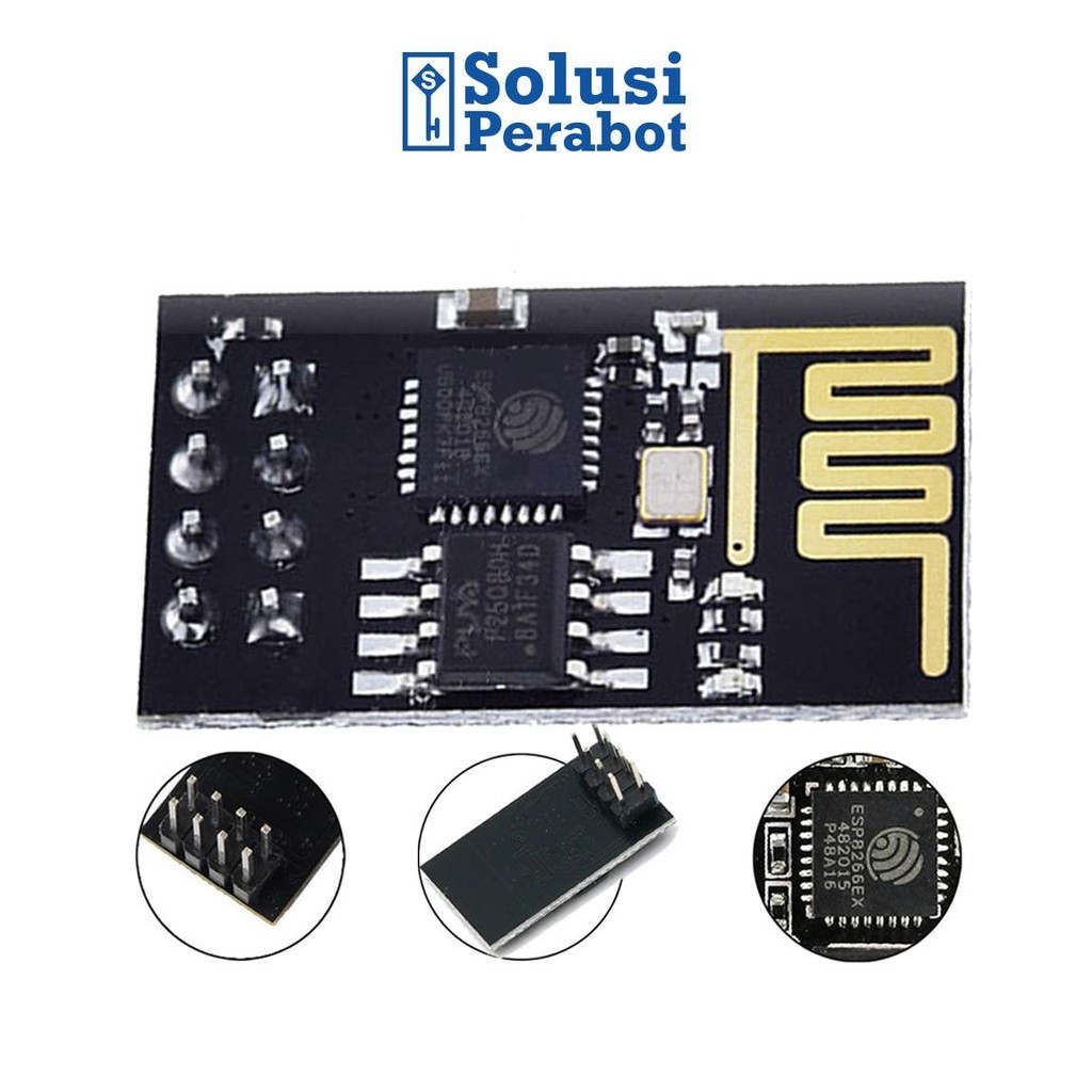 Jual ESP8266 WIFI SP / ESP01 Modul ESP-01 ESP 01 Wireless IOT Arduino ...
