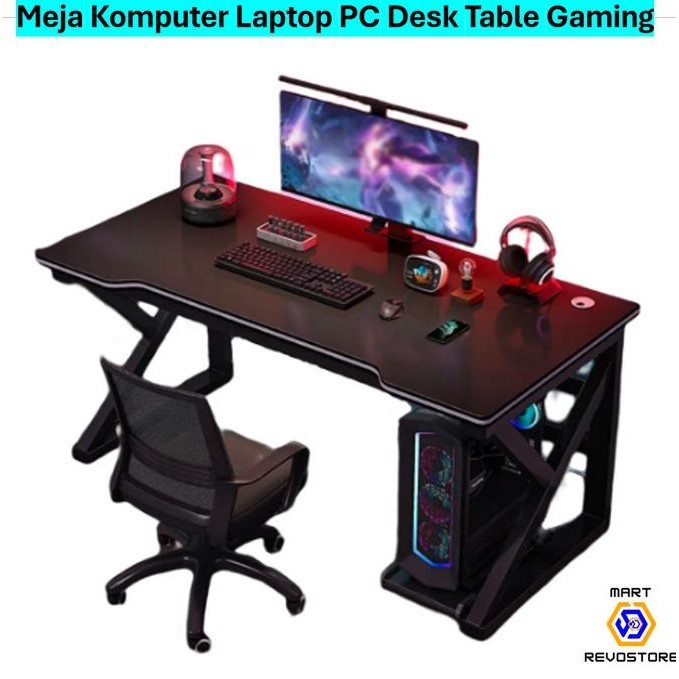 Jual Meja Komputer Laptop PC Desk Table Gaming Frame with Cable Hole ...