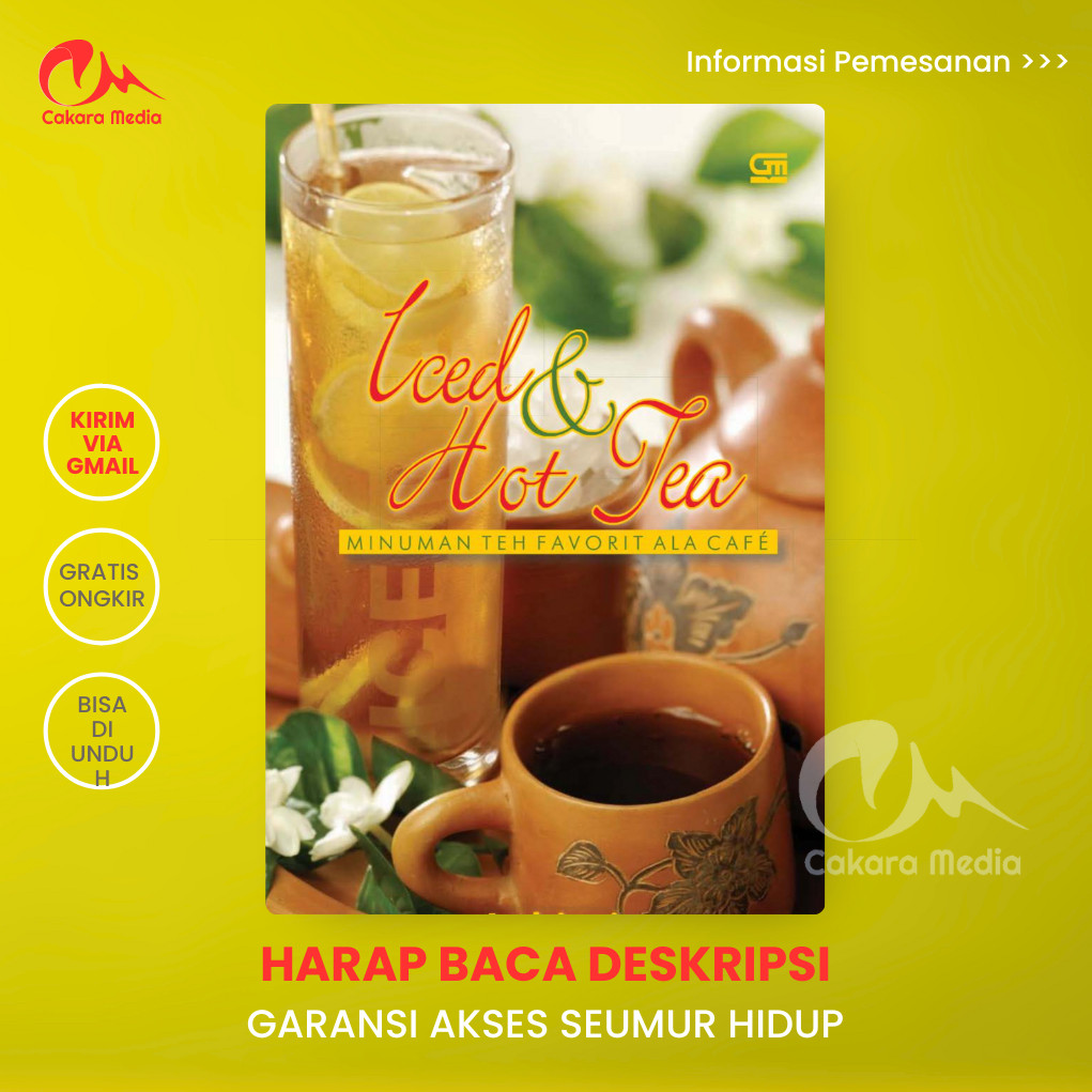 Jual [ 106 ] - Iced Hot Tea Minuman Teh Favorit ala Cafe (Indriani ...