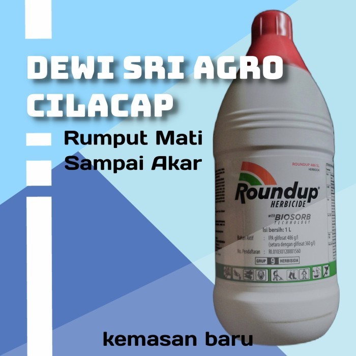 Jual Herbisida Racun Rumput Roundup Kemasan 1 Liter Harga Grosir ...