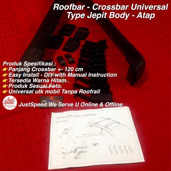 Jual Crossbar Model Slim Untuk Innova Reborn | Shopee Indonesia