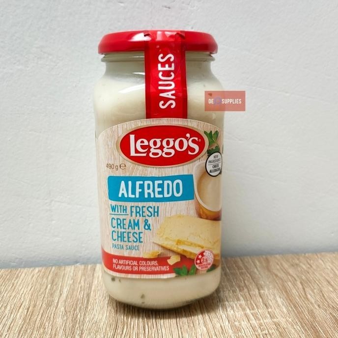 Jual Leggos Alfredo Pasta Sauce 490Gr Saus Pasta Leggo'S Cream