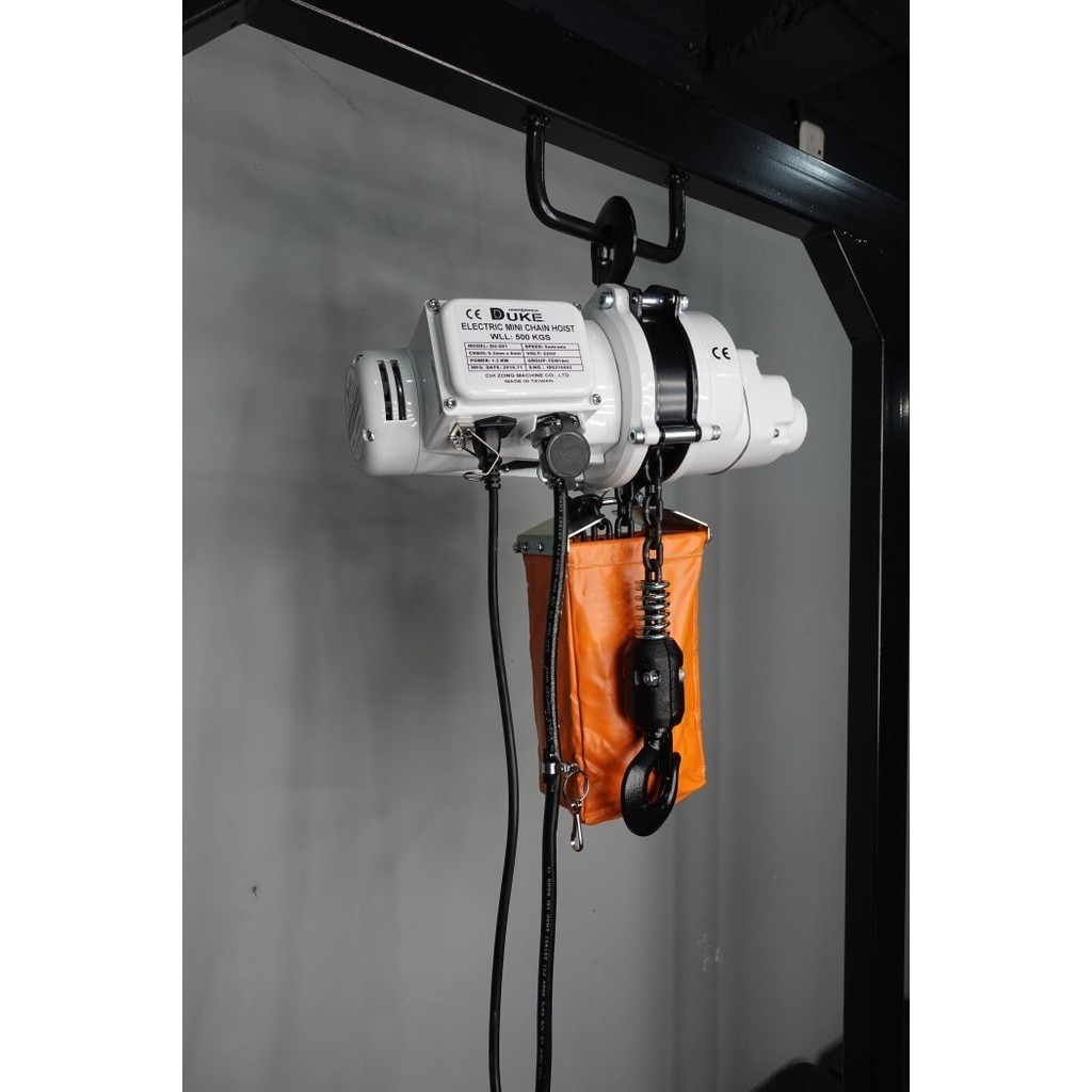 Jual CHAIN HOIST 1 TON 1000KG TAIWAN MERK DUKE KATROL ELEKTRIK HOIST ...