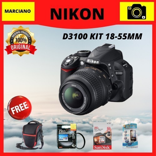Jual Camera Nikon D3100 Kit 18-55Mm | Shopee Indonesia