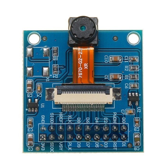 Jual Vga Ov7670 Cmos Camera Lens Module Cmos 640X480 Sccb With I2C ...