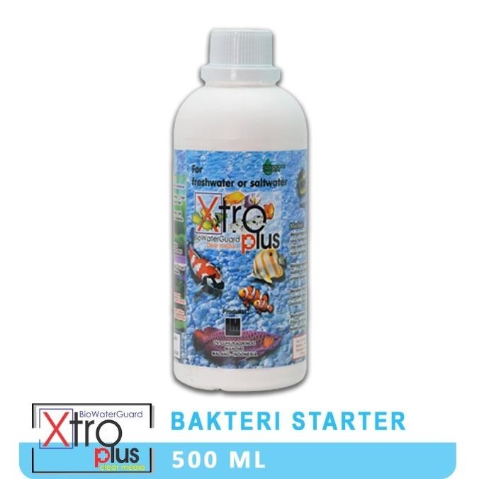 Jual Bakteri Penjernih Aquarium Tawar/Laut Dan Kolam Koi Xtroplus 500Ml ...
