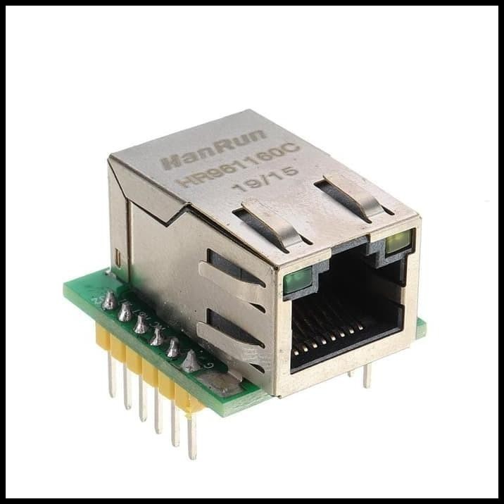 Jual hot deal mini w5500 usr es1 enc28j60 spi to lan ethernet module