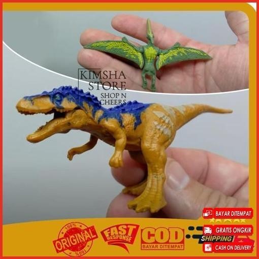 Jual Baru Jurassic World Dino Escape Mini Action Dinosaurus Triceratops