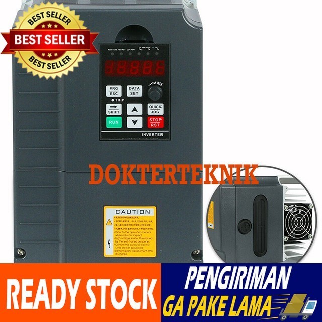 Jual HY 2 2KW 380V Variable Frequency Drive 3HP VFD Inverter 3 Phase ...