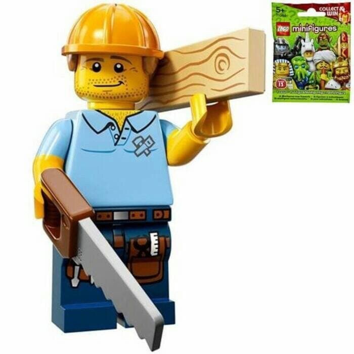 Jual LEGO 71008-9 MINIFIGURES Carpenter - Blocktopia | Shopee Indonesia
