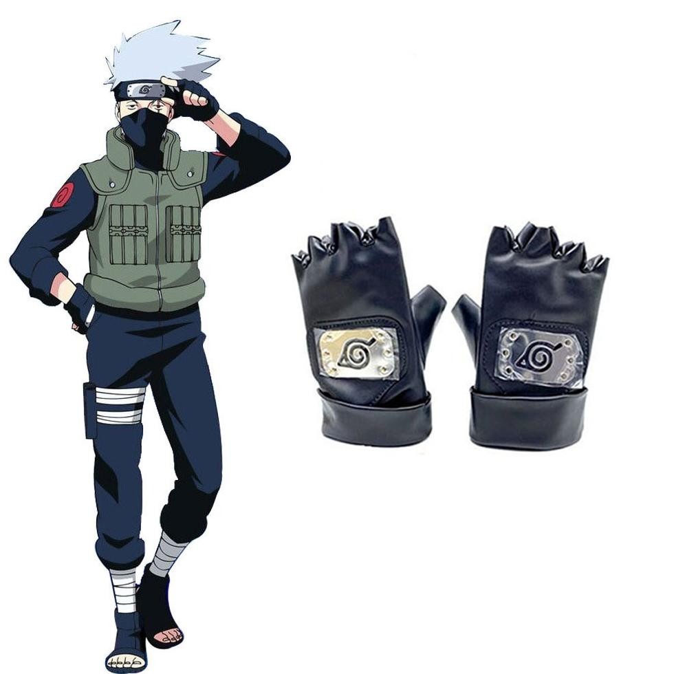 Jual aq-54 Set 7Pcs Cosplay Kakashi Naruto Headband Kakashi Mask ...