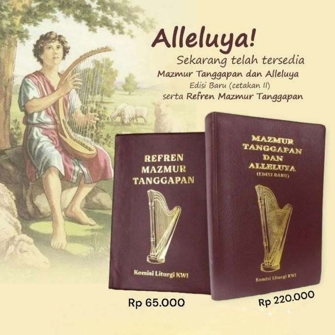 Jual Refren Mazmur Tanggapan Alleluya Mazmur Tanggapan Alleluya Edisi ...