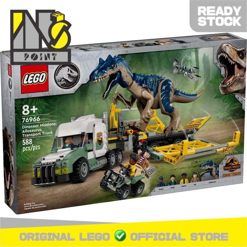 Jual LEGO 76966 - Jurassic World - Dinosaur Missions: Allosaurus ...