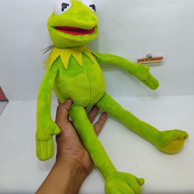 Jual [JAJ] BONEKA KERMIT THE MUPPET SHOW ORIGINAL TY BRAND MATA KERAS ...