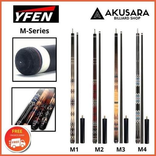 Jual Bisa Cod Yfen M Series Carbon Cue New Free Extension Stik Play Billiard Jaminan Mutu