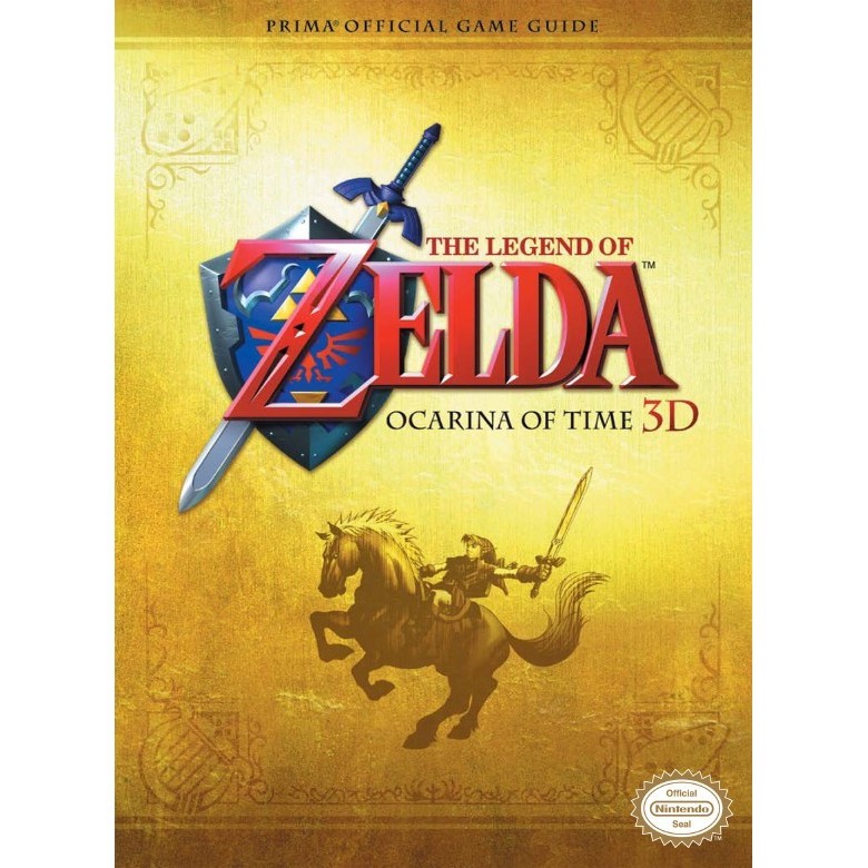 Jual The Legend Of Zelda Ocarina Of Time 3d Official Game Guide D Shopee Indonesia 2198