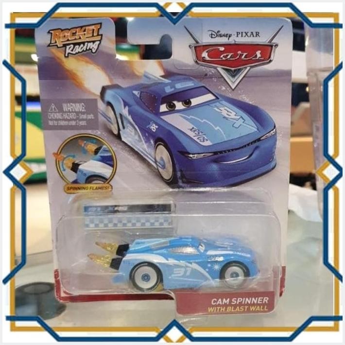 Jual [CPS] MATTEL CARS ROCKET RACING CAM SPINNER WITH BLAST WALL ...