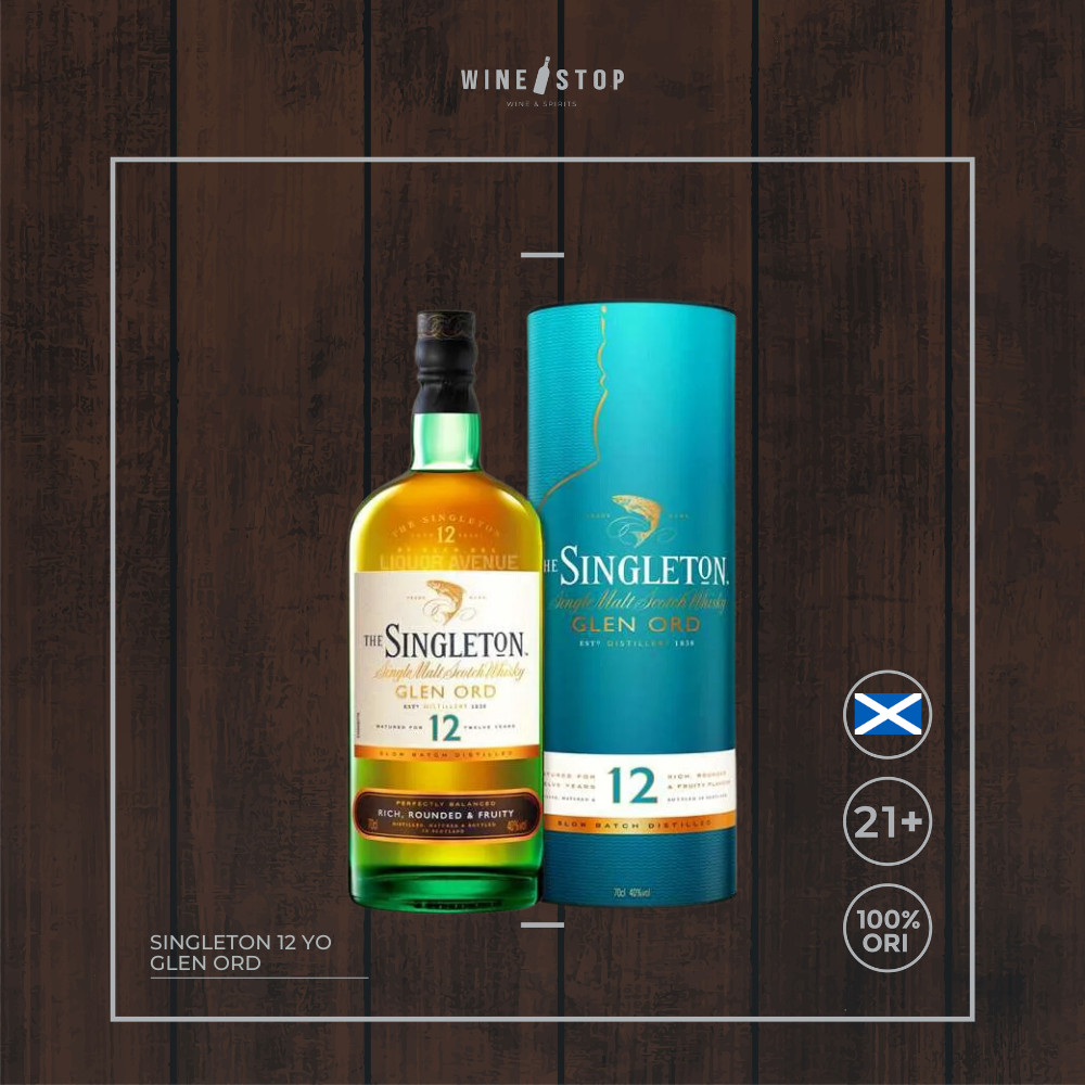 Jual SINGLETON 12 YO GLEN ORD WHISKY | Shopee Indonesia