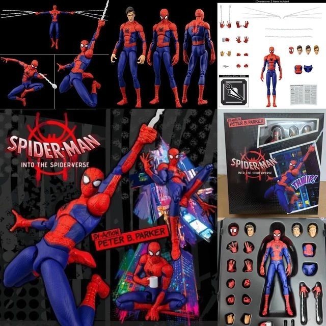 Jual Action Figure Spiderman Peter Parker Into The Spider Verse ...