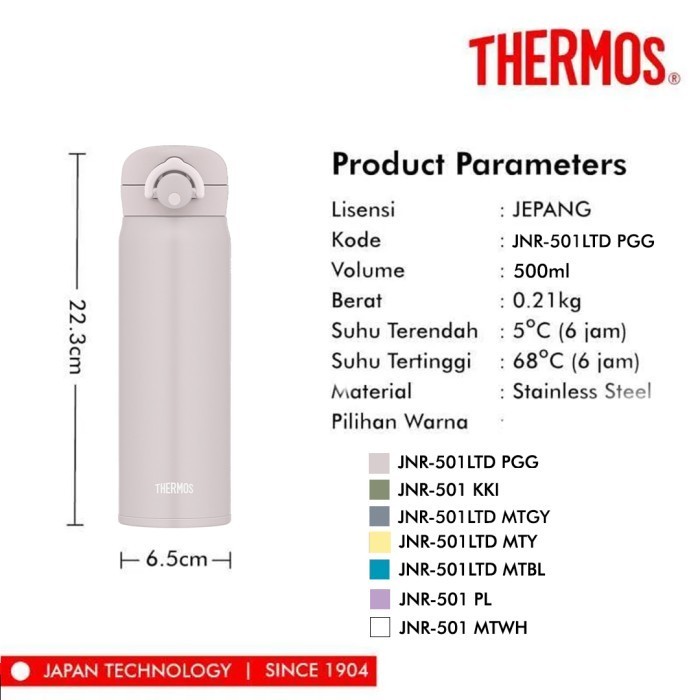 Jual Thermos Executive Flask 500Ml - Pink Greige (Jnr-501-Ltdpgg ...