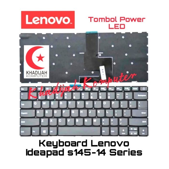 Clavier AZERTY Français Neuf Pour Lenovo Ideapad S145-14API (référence 81UV) - Remplacement Facile