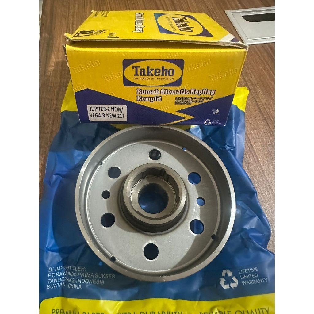 Jual ( TAKEHO ) Rumah Kopling Assy Jupiter Z New / Vega R New 21T Motor ...