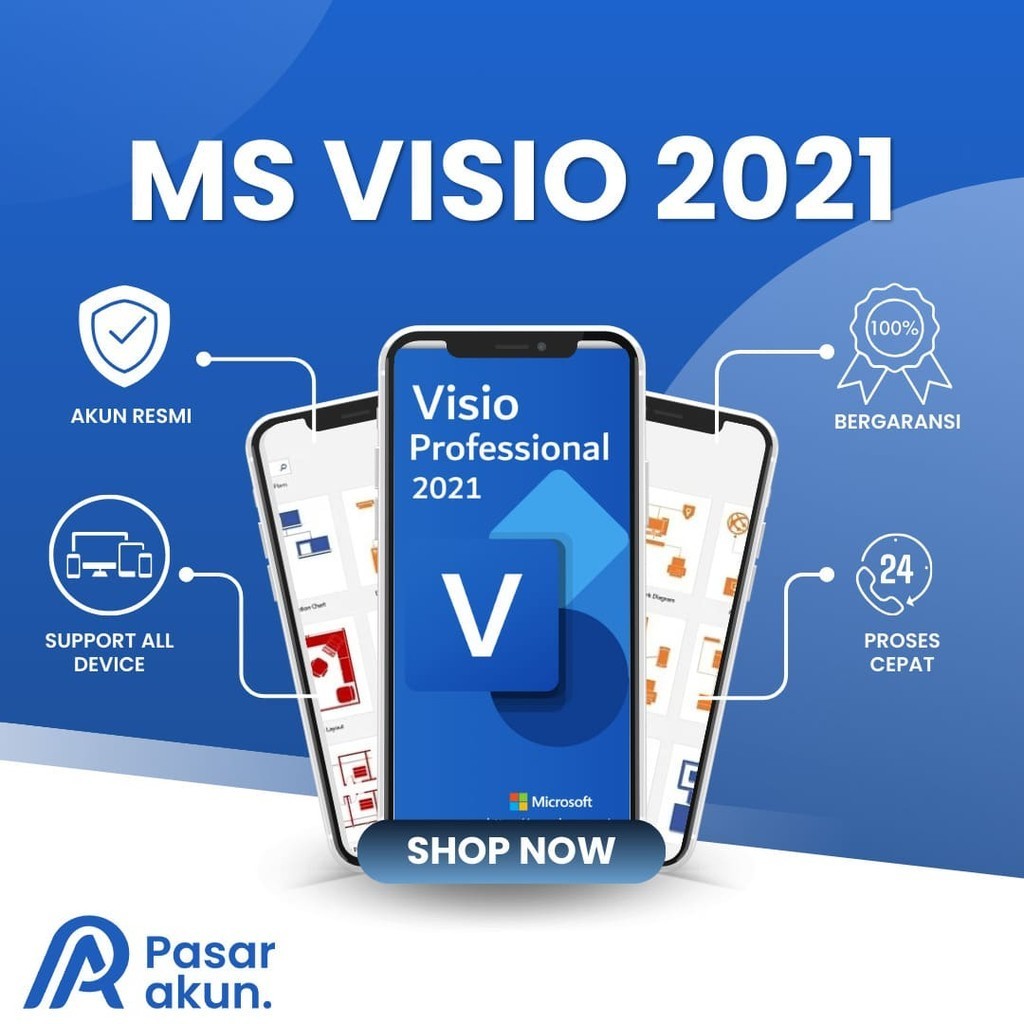 Jual Visio 2021 Original Product Key Lisensi 100% | Shopee Indonesia