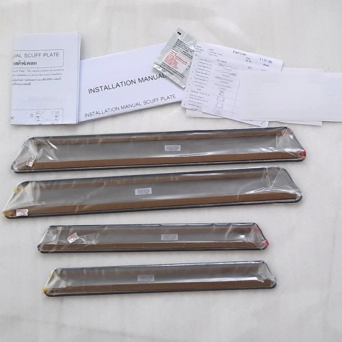 Jual NEW SERIES SILL PLATE SCUFF PLATE PELINDUNG INJEKAN KAKI PINTU NEW ...