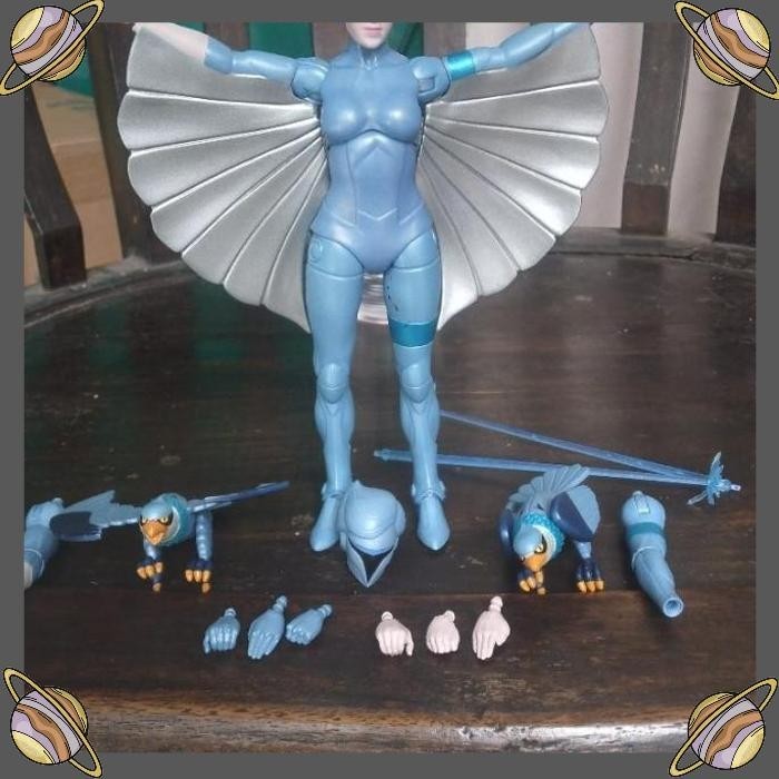 Super7 ULTIATES! SilverHawks Steelheart – Figura de acción SilverHawks