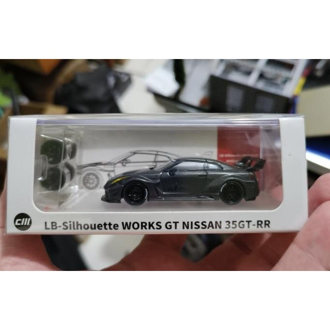 Jual CM MODEL MINIGT TARMAC NISSAN R35 LBWK FULL CARBON 2807T | Shopee ...
