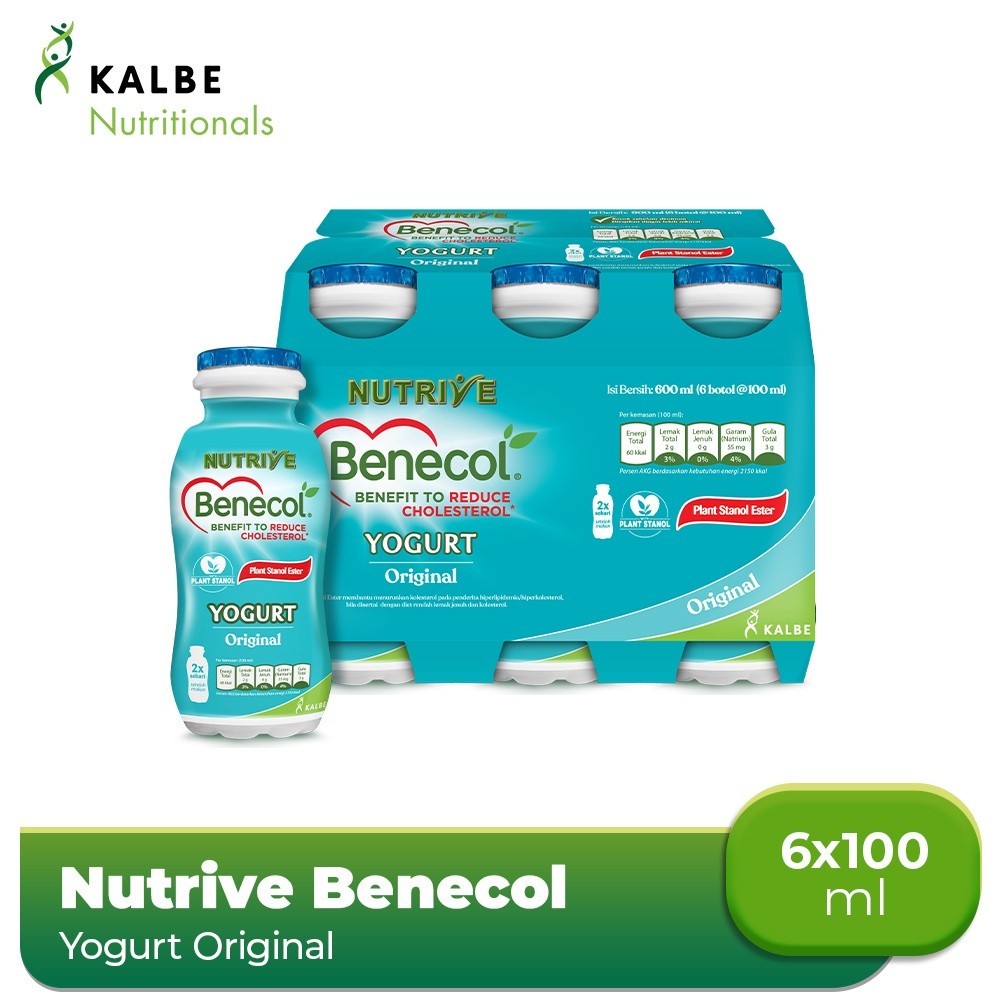 Jual Nutrive Benecol Yoghurt 6x100ml | Shopee Indonesia