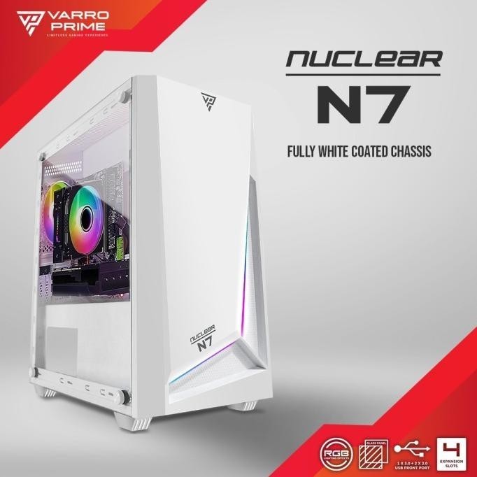 Jual Pc Case Gaming Varro Prime Nuclear N7 - Casing Komputer Varro N-7 ...