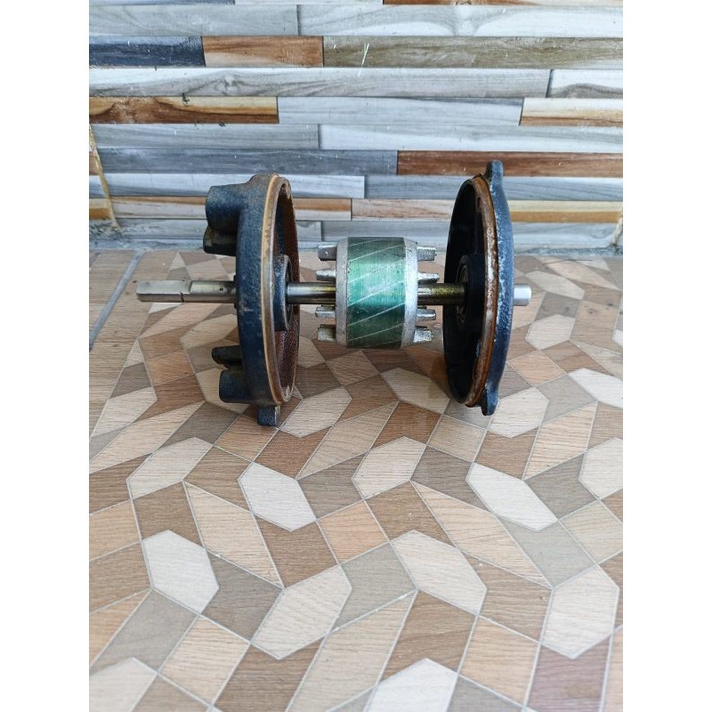 Jual Klontongan Dinamo Pompa Air Shimizu ( Rotor + Rumah Bearing Depan ...
